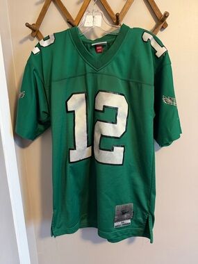Mitchell & Ness Eagles Randall Cunningham 1990 Jersey Green 40(M)